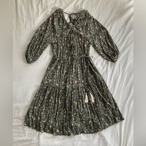 Called to Surf boho midi dress